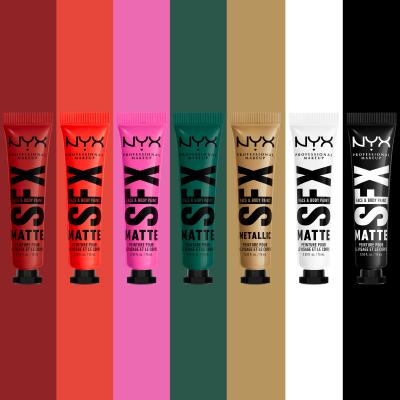 NYX Professional Makeup SFX Face And Body Paint Matte Alapozó nőknek 15 ml Változat 07 Dark Dream