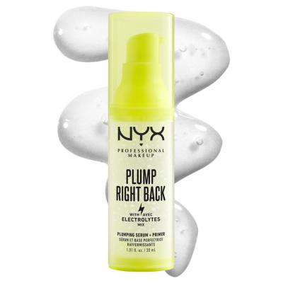 NYX Professional Makeup Plump Right Back Plumping Serum + Primer Primer nőknek 30 ml