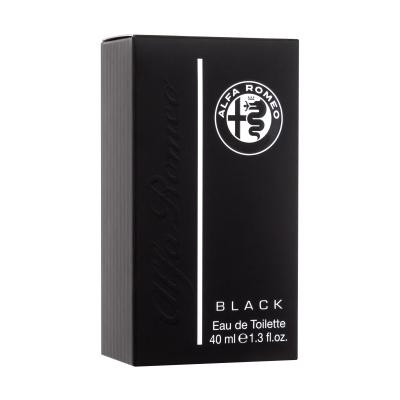 Alfa Romeo Black Eau de Toilette férfiaknak 40 ml