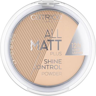 Catrice All Matt Plus Púder nőknek 10 g Változat 028 Honey Beige