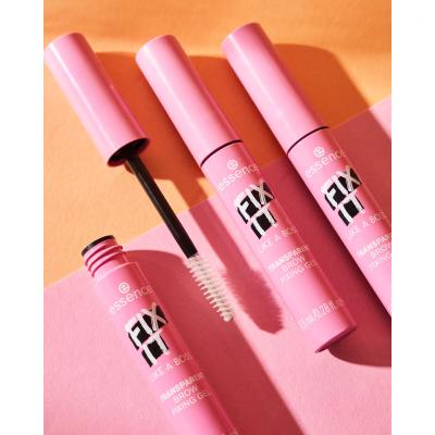 Essence Fix It Like A Boss Brow Fixing Gel Szemöldökformázó zselé és pomádé nőknek 8,5 ml Változat Transparent