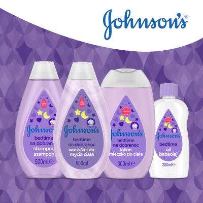 Johnson´s Bedtime Baby Lotion Testápoló tej gyermekeknek 300 ml