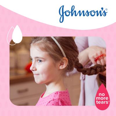 Johnson´s Shiny Drops Kids Shampoo Sampon gyermekeknek 500 ml