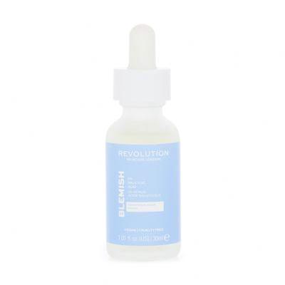 Revolution Skincare Blemish Targeted Blemish Serum With 2% Salicylic Acid Cracker Arcszérum nőknek 30 ml