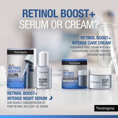 Neutrogena Retinol Boost Intense Night Serum Arcszérum 30 ml