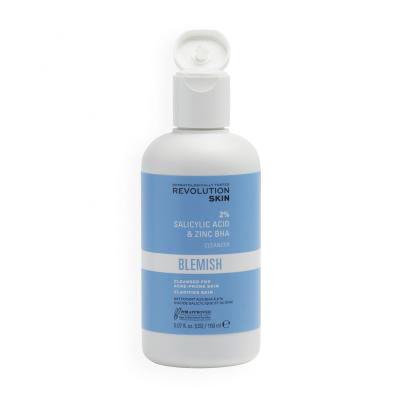 Revolution Skincare Blemish 2% Salicylic Acid &amp; Zinc BHA Cleanser Arctisztító gél nőknek 150 ml