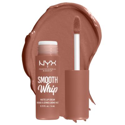 NYX Professional Makeup Smooth Whip Matte Lip Cream Rúzs nőknek 4 ml Változat 01 Pancake Stacks