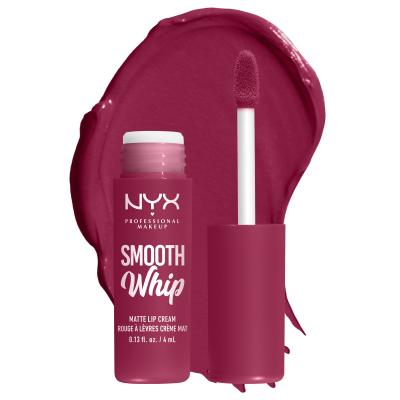 NYX Professional Makeup Smooth Whip Matte Lip Cream Rúzs nőknek 4 ml Változat 08 Fuzzy Slippers