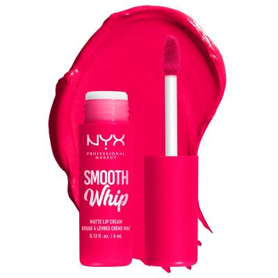 NYX Professional Makeup Smooth Whip Matte Lip Cream Rúzs nőknek 4 ml Változat 10 Pillow Fight