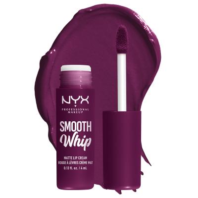 NYX Professional Makeup Smooth Whip Matte Lip Cream Rúzs nőknek 4 ml Változat 11 Berry Bed Sheets