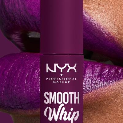 NYX Professional Makeup Smooth Whip Matte Lip Cream Rúzs nőknek 4 ml Változat 11 Berry Bed Sheets