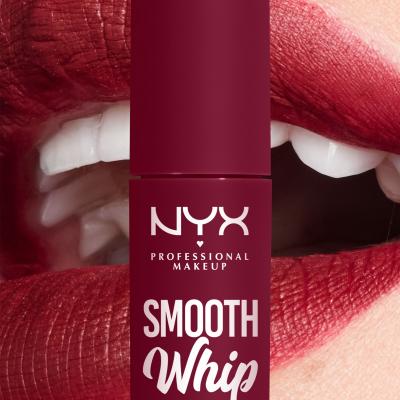 NYX Professional Makeup Smooth Whip Matte Lip Cream Rúzs nőknek 4 ml Változat 15 Chocolate Mousse