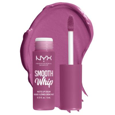 NYX Professional Makeup Smooth Whip Matte Lip Cream Rúzs nőknek 4 ml Változat 19 Snuggle Sesh