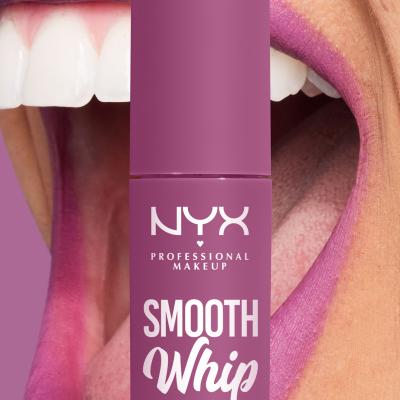 NYX Professional Makeup Smooth Whip Matte Lip Cream Rúzs nőknek 4 ml Változat 19 Snuggle Sesh