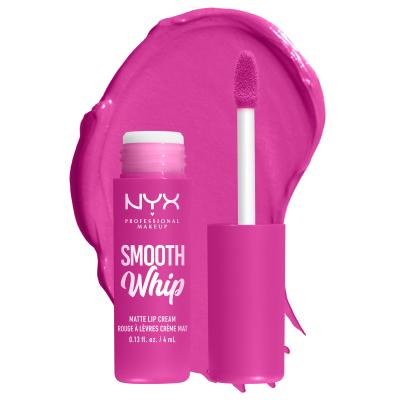 NYX Professional Makeup Smooth Whip Matte Lip Cream Rúzs nőknek 4 ml Változat 20 Pom Pom