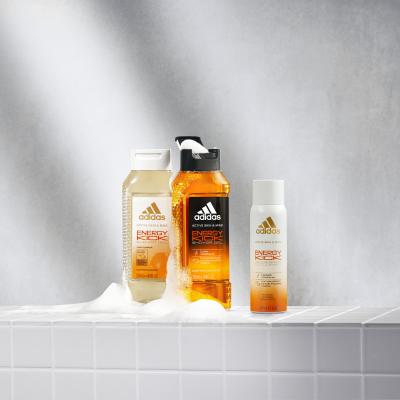 Adidas Energy Kick New Clean &amp; Hydrating Tusfürdő férfiaknak 250 ml