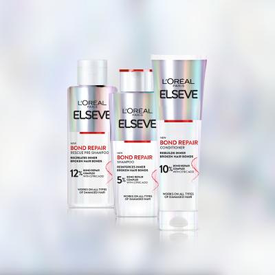 L&#039;Oréal Paris Elseve Bond Repair Shampoo Sampon nőknek 200 ml