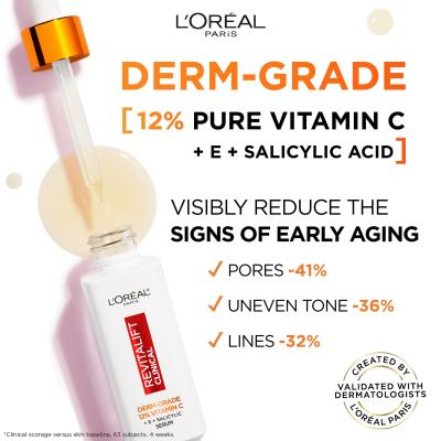 L&#039;Oréal Paris Revitalift Clinical Pure 12% Vitamin C Arcszérum 30 ml