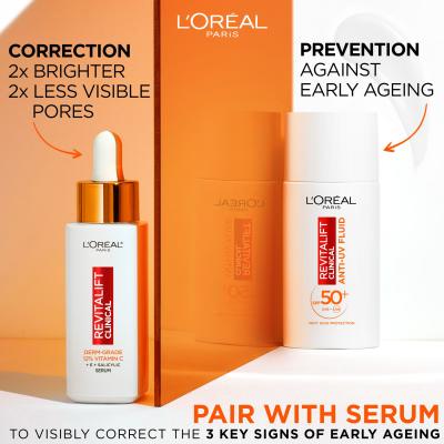 L&#039;Oréal Paris Revitalift Clinical Pure 12% Vitamin C Arcszérum 30 ml