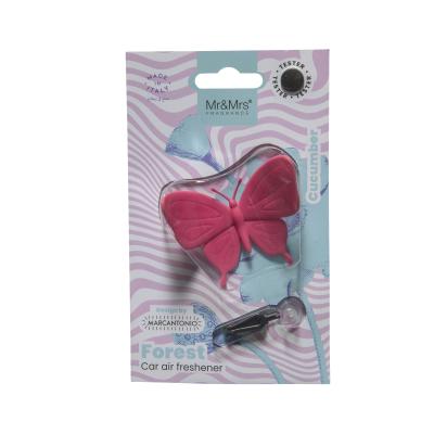 Mr&amp;Mrs Fragrance Forest Butterfly Pink Autóillatosító 1 db