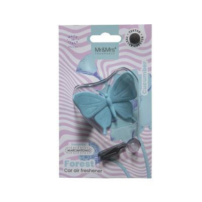 Mr&amp;Mrs Fragrance Forest Butterfly Light Blue Autóillatosító 1 db