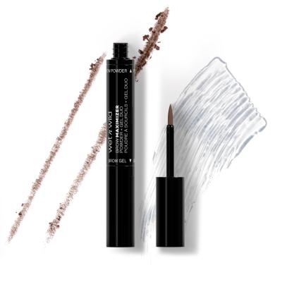 Wet n Wild Brow Maximizer Powder + Gel Duo Szemöldökpúder nőknek 3,5 g Változat Neutral Brown