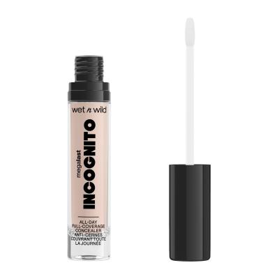 Wet n Wild MegaLast Incognito All-Day Full Coverage Concealer Korrektor nőknek 5,5 ml Változat Light Beige