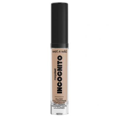 Wet n Wild MegaLast Incognito All-Day Full Coverage Concealer Korrektor nőknek 5,5 ml Változat Light Honey