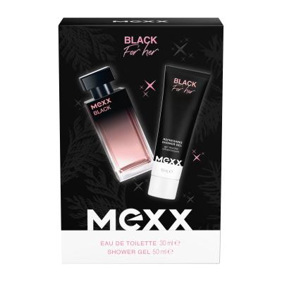 Mexx Black Ajándékcsomagok Eau de Toilette 30 ml + tusfürdő 50 ml