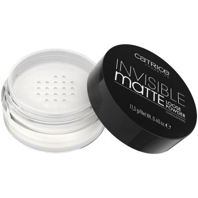 Catrice Invisible Matte Púder nőknek 11,5 g