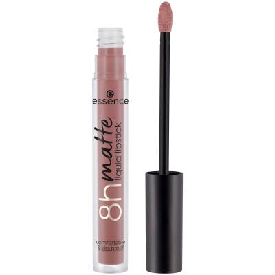 Essence 8h Matte Liquid Lipstick Rúzs nőknek 2,5 ml Változat 02 Silky Hazelnut