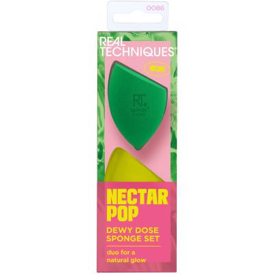 Real Techniques Nectar Pop Dewy Dose Sponge Set Applikátor nőknek 2 db