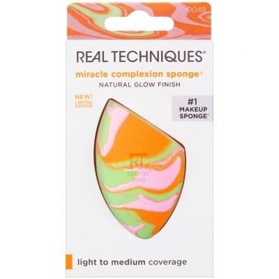 Real Techniques Miracle Complexion Sponge Orange Swirl Limited Edition Applikátor nőknek 1 db