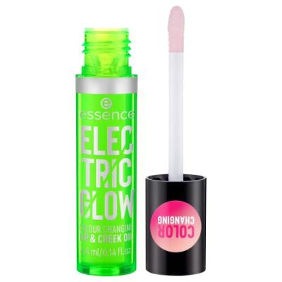 Essence Electric Glow Colour Changing Lip &amp; Cheek Oil Ajakolaj nőknek 4,4 ml