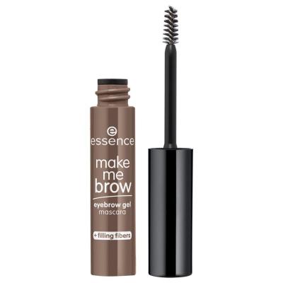 Essence Make Me Brow Eyebrow Gel Mascara Szemöldökspirál nőknek 3,8 ml Változat 05 Chocolaty Brows