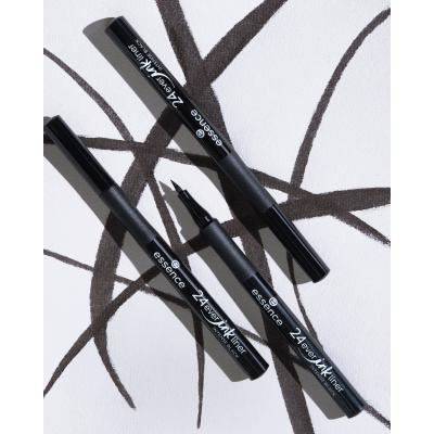 Essence 24Ever Ink Liner Szemhéjtus nőknek 1,2 ml Változat Intense Black