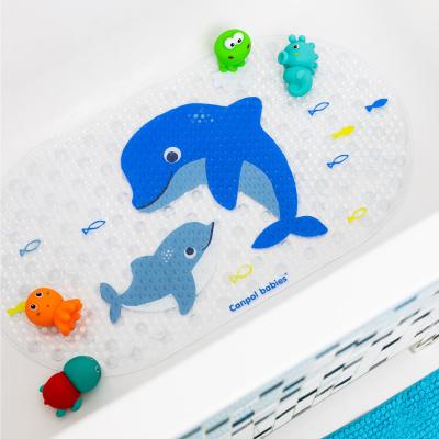 Canpol babies Love&amp;Sea Bath Mat Blue Kádalátét gyermekeknek 1 db