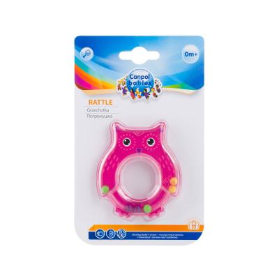 Canpol babies Rattle Owl Pink Csörgő gyermekeknek 1 db