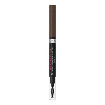 L&#039;Oréal Paris Infaillible Brows 24H Filling Triangular Pencil Szemöldökceruza nőknek 1 ml Változat 03 Dark Brunette