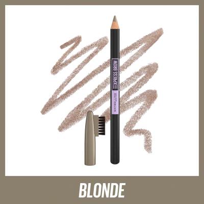 Maybelline Express Brow Shaping Pencil Szemöldökceruza nőknek 4,3 g Változat 02 Blonde