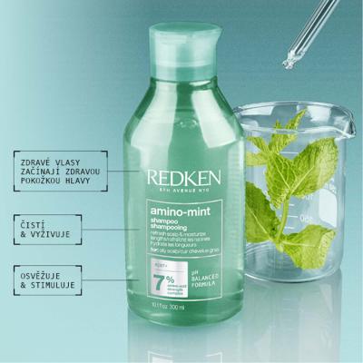 Redken Amino-Mint Shampoo Sampon nőknek 300 ml