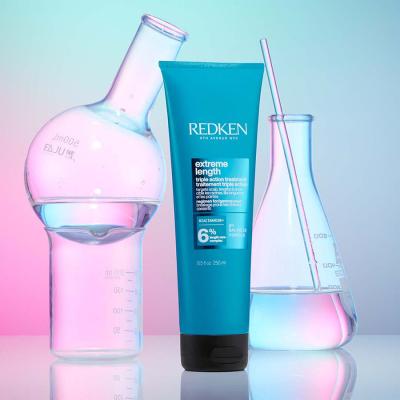 Redken Extreme Length Triple Action Treatment Hajpakolás nőknek 250 ml