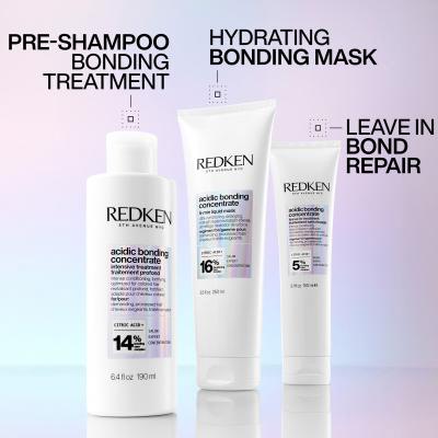 Redken Acidic Bonding Concentrate Leave-in Treatment Öblítést nem igénylő hajápoló nőknek 150 ml