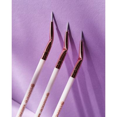 Essence Brush Angled Eyeliner White Sminkecset nőknek 1 db