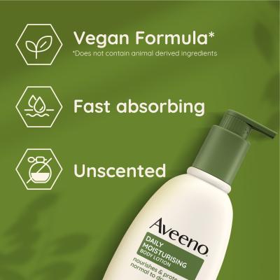 Aveeno Daily Moisturising Body Lotion Testápoló tej 300 ml