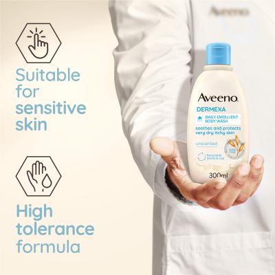 Aveeno Dermexa Daily Emollient Body Wash Tusfürdő 300 ml