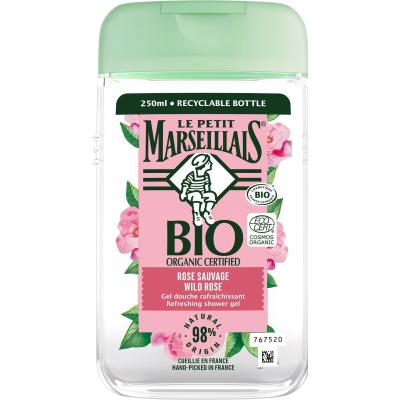 Le Petit Marseillais Bio Organic Certified Wild Rose Refreshing Shower Gel Tusfürdő 250 ml