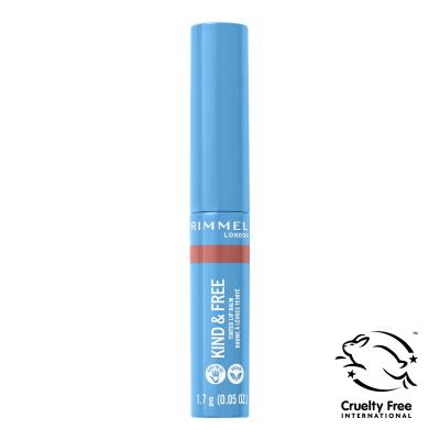 Rimmel London Kind &amp; Free Tinted Lip Balm Ajakbalzsam nőknek 4 g Változat 002 Natural Apricot