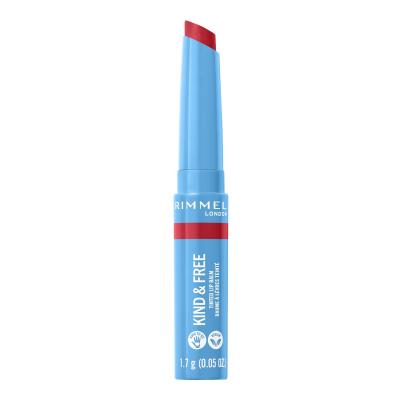 Rimmel London Kind &amp; Free Tinted Lip Balm Ajakbalzsam nőknek 4 g Változat 005 Turbo Red