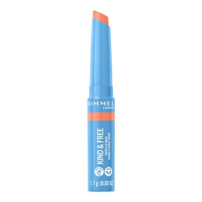 Rimmel London Kind &amp; Free Tinted Lip Balm Ajakbalzsam nőknek 4 g Változat 003 Tropical Spark